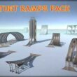 Stunt Race Track Ramp Pack