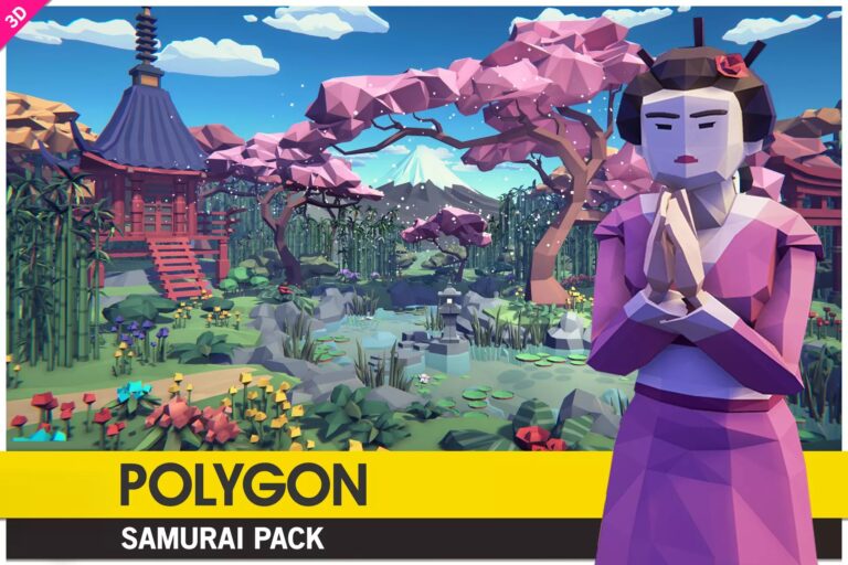 Read more about the article POLYGON Samurai – Low Poly 3D Art by Synty