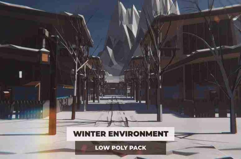 Read more about the article Winter Environment Low Poly Pack