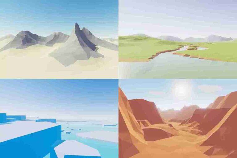 Read more about the article Low Poly Modular Terrain Pack