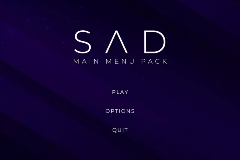 Read more about the article SAD – Emotional Main Menu Pack
