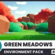 Green Meadows – Stylized Environment Built-in