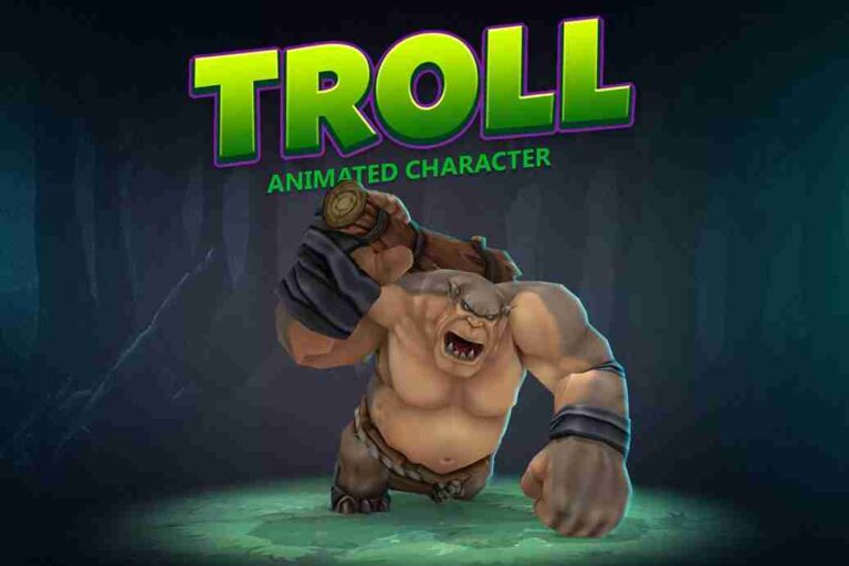 Read more about the article Troll animated character