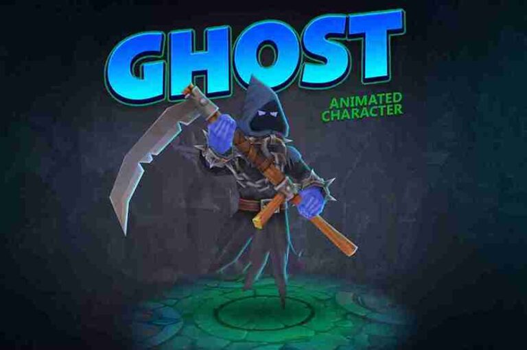 Read more about the article Ghost animated character