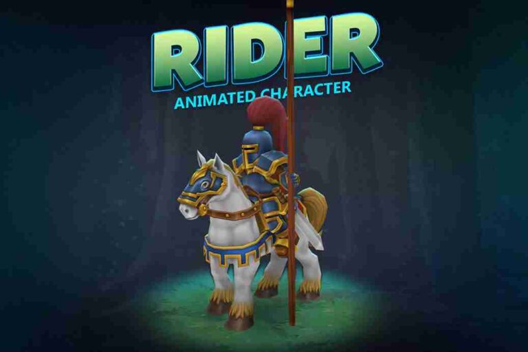 Read more about the article Rider knight animated character