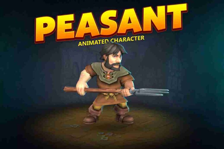 Read more about the article Peasant animated character