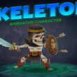 Skeleton animated character