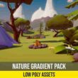 Low Poly Nature Gradient Pack