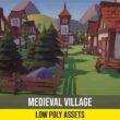 Low Poly Fantasy Medieval Village