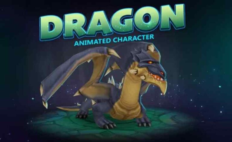 Read more about the article Dragon animated character