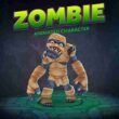Zombie animated character