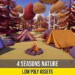 Low Poly 4 Seasons Nature