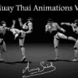 Combat animations – Kickboxing and Muay Thai V1