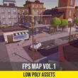 Low Poly FPS Map Vol.1