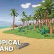 Tropical Island – Stylized Fantasy RPG Environment