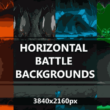 Cave Horizontal RPG Battle Backgrounds
