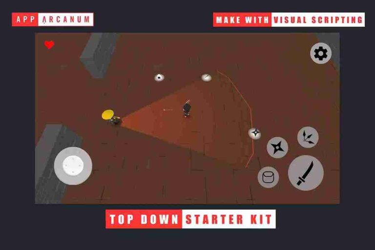Read more about the article Top Down Starter Kit – 3D – Visual Scripting