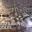 URP – Wet Shaders : Flood and Rainy Puddles