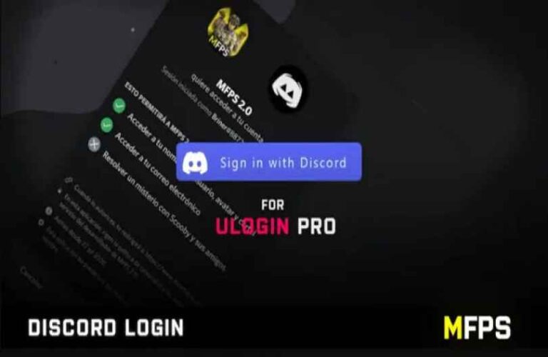 Read more about the article [MFPS Addon] Discord Login