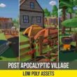 Low Poly Post Apocalyptic Village