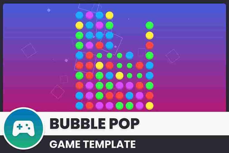 Read more about the article Bubble Pop – Game Template